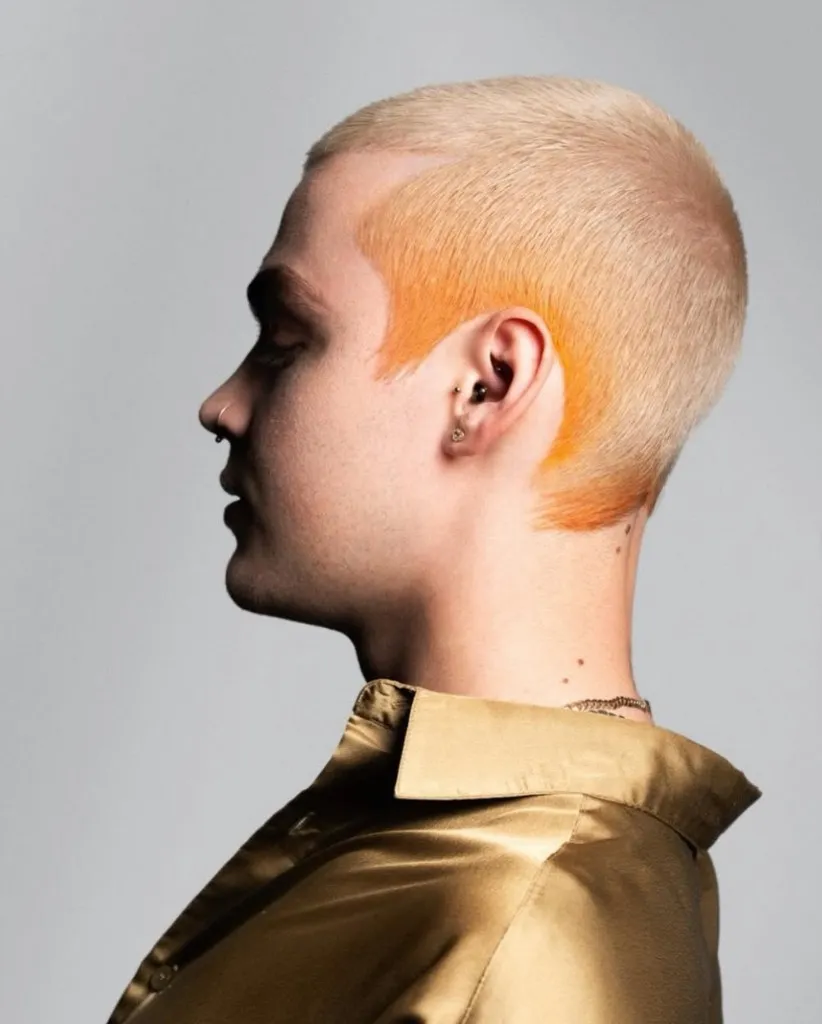 Creative colour cut